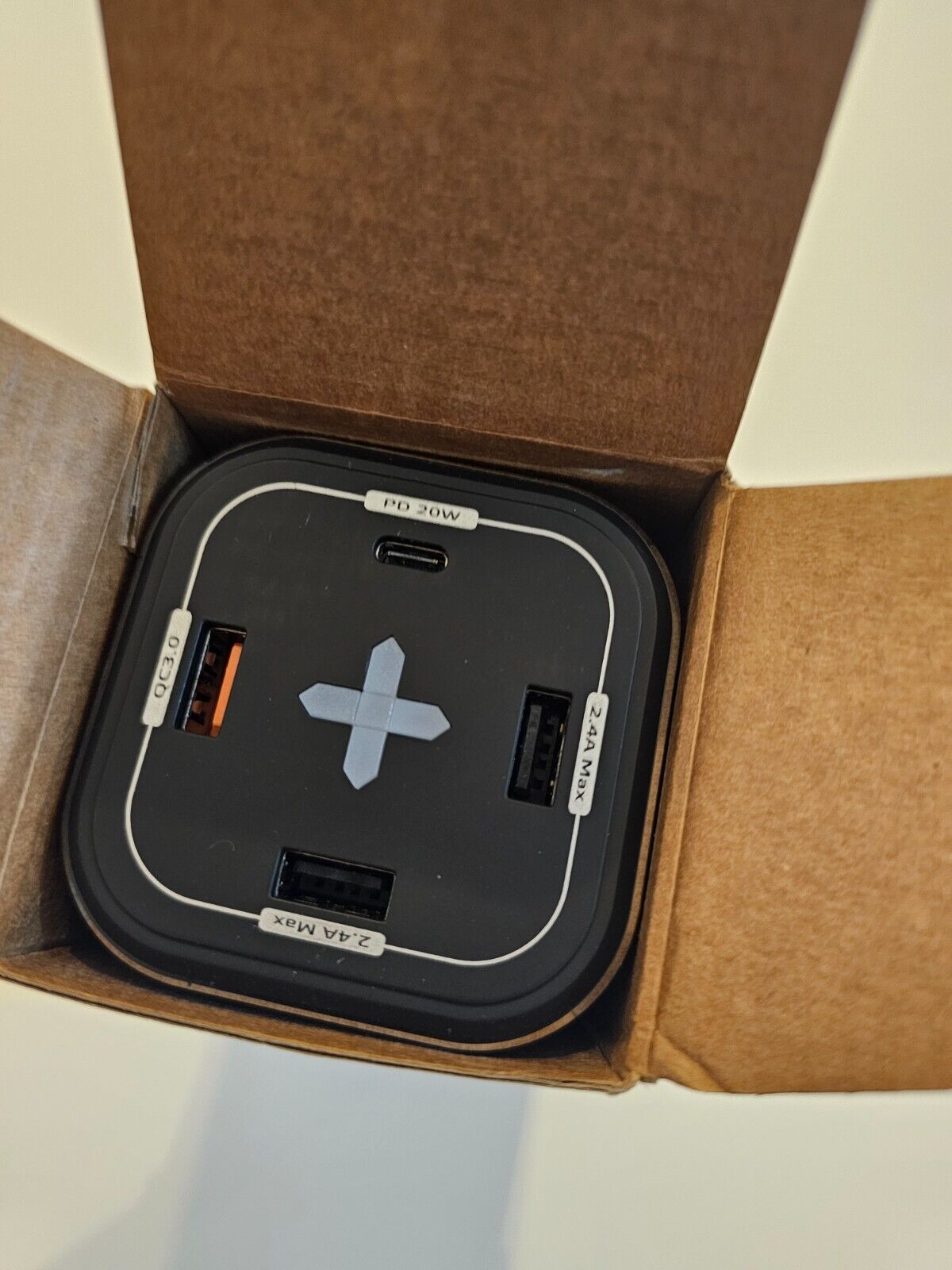 USB C Ladegerät,USB C GaN Charger 65W Netzteil 5-Port PD Schnellladegerät mit 2