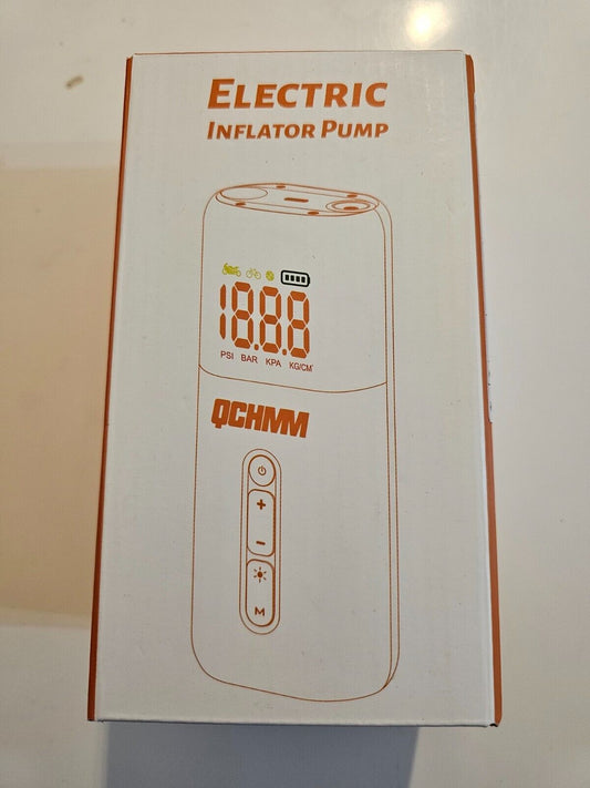 Elektrische Fahrradpumpe, Tragbare Luftpumpe Fahrrad Akku Kompressor, 150PSI Min