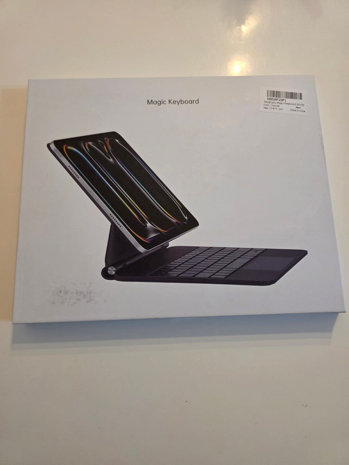 Magic Keyboard Case für iPad Pro 12,9" & Air 13" QWERTZ Schwarz