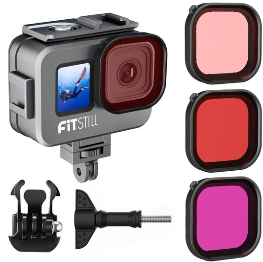80M Wasserdichtes Gehäuse Aluminium Go Pro Hero13-9