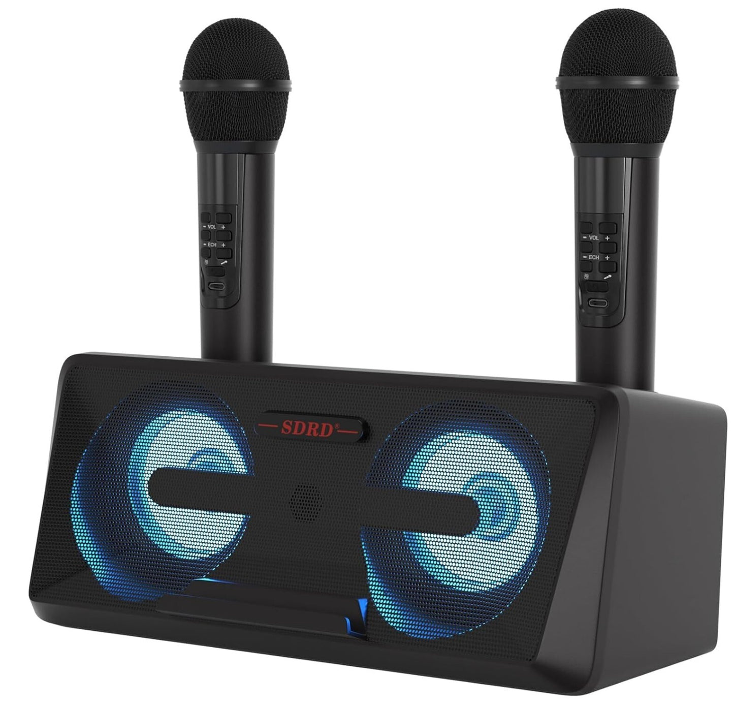Karaoke Maschine mit 2 Mikrofonen – Partyspaß garantiert!