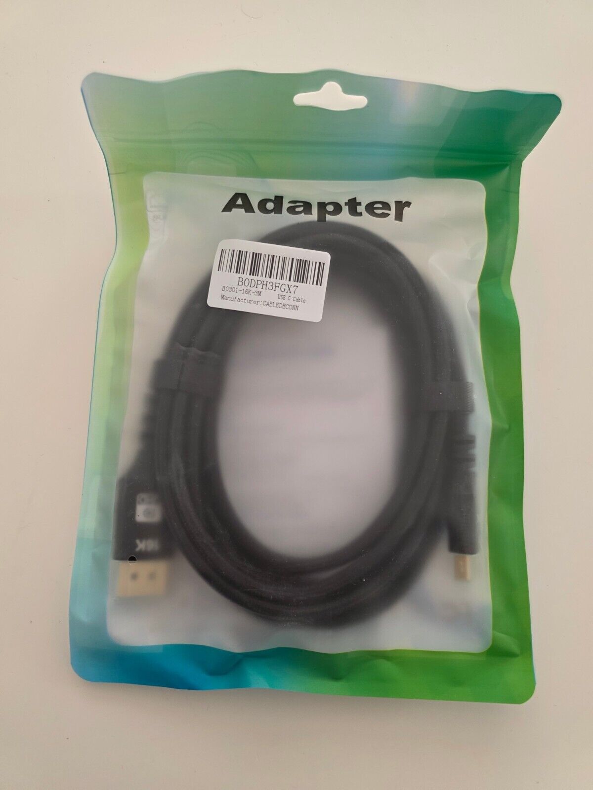 Mini DP zu DP 3m 16K-Kabel  8K@120Hz, 4K@240Hz