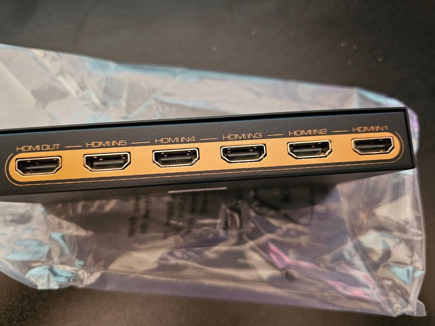 4K @ 60HZ HDMI Switch 5 in 1 Out
