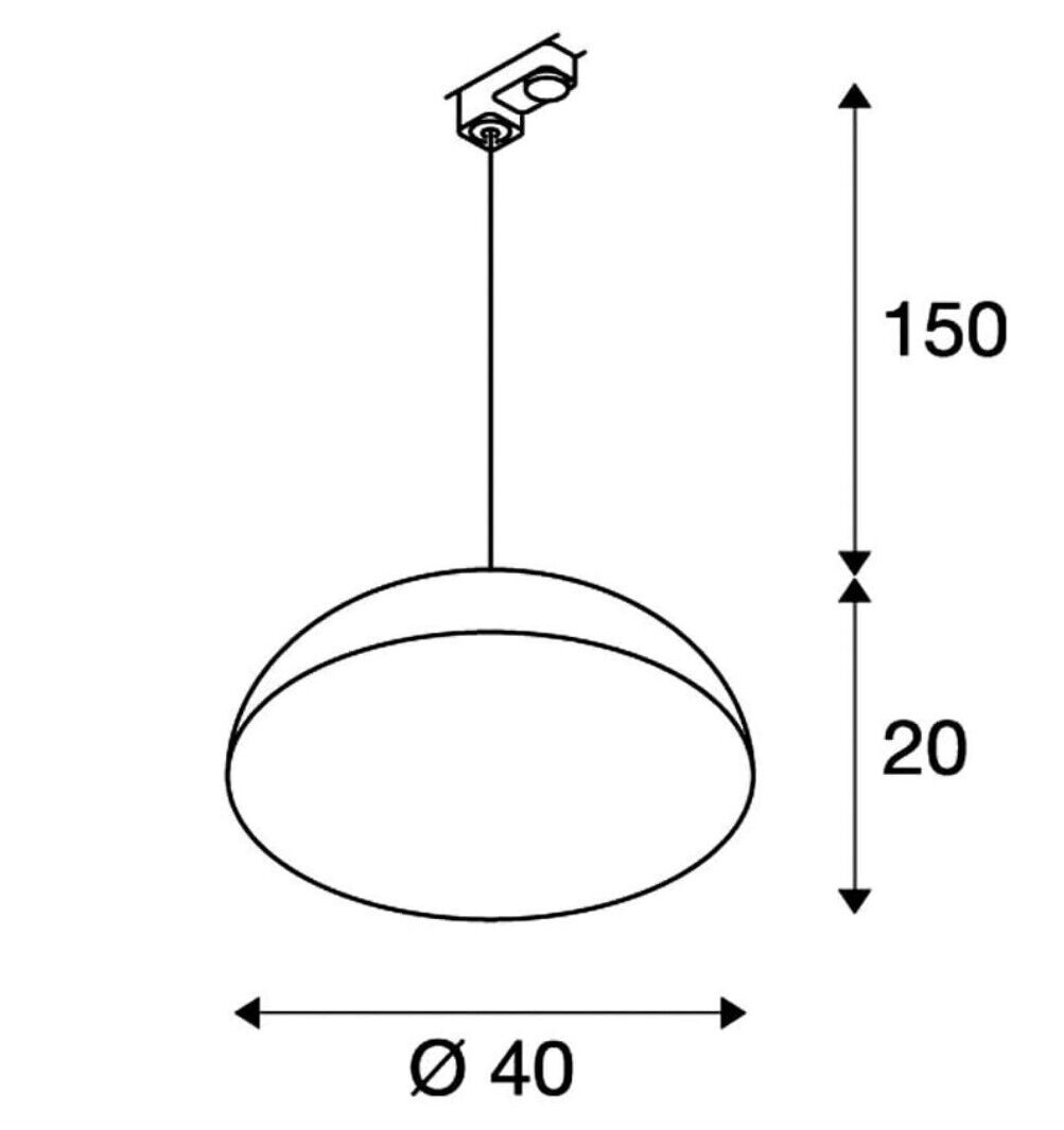 3Phasen LED Stromschienenleuchte, Schienenleuchte, Schienensystem, Leuchte für W