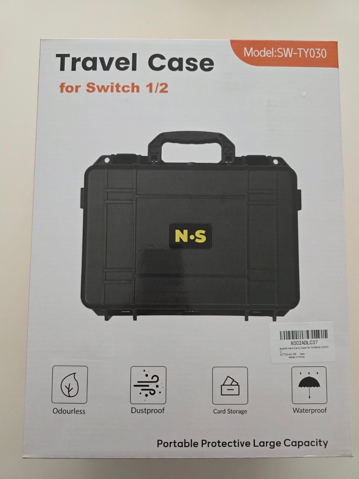 Hartschalen-Tragetasche für Nintendo Switch 2/OLED/Original, Wasserdicht
