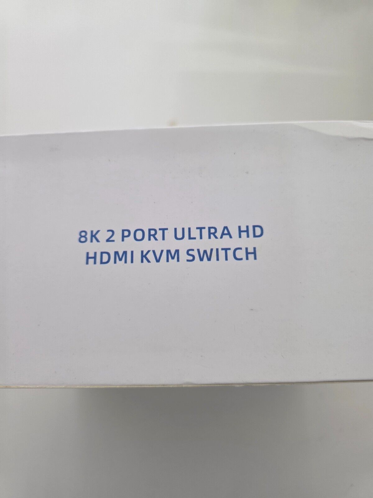 8K @ 60 Hz - 4K@120 Hz KVM Switch 2 Port HDMI USB 3.0 Schwarz + Verbindungskabel
