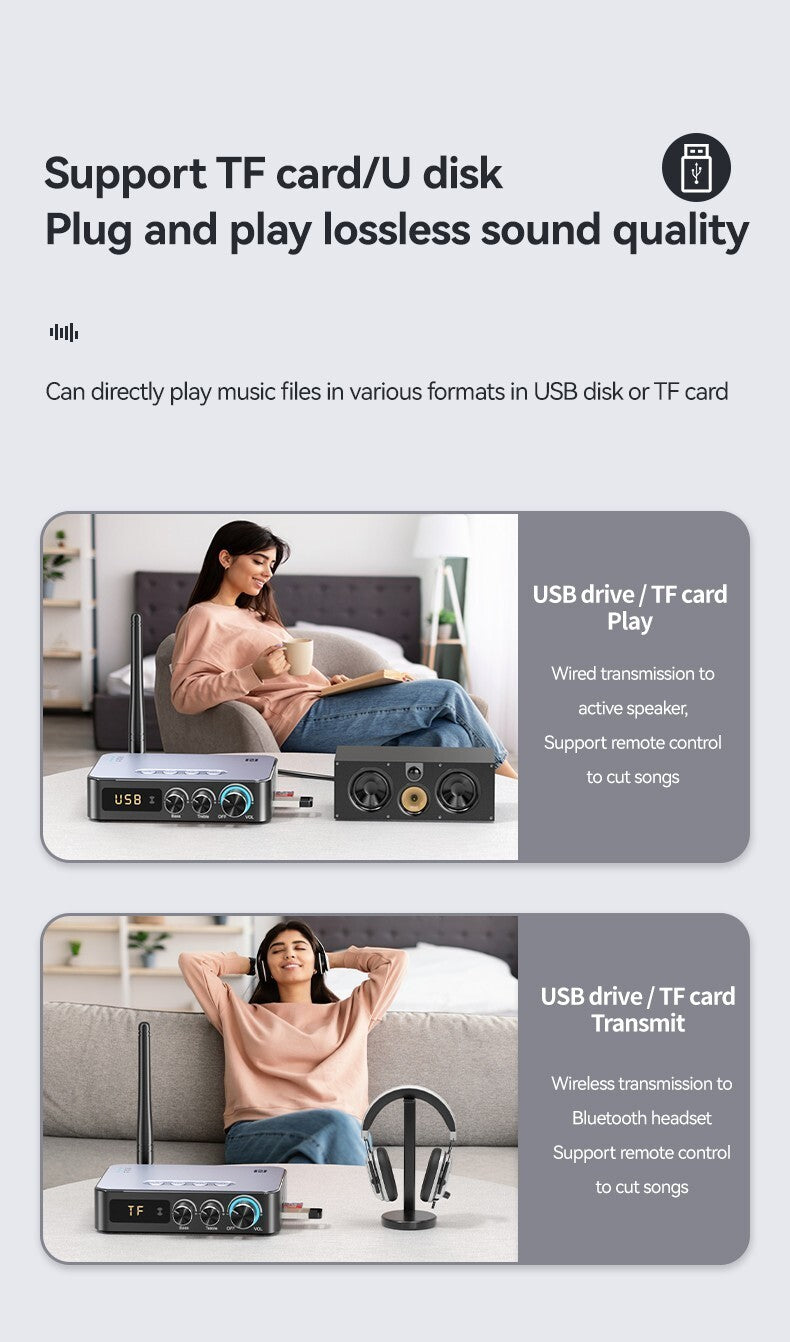 M9 Pro BT5.1 Audio Empfänger & Sender – Vielseitiger Wireless Musik Adapter