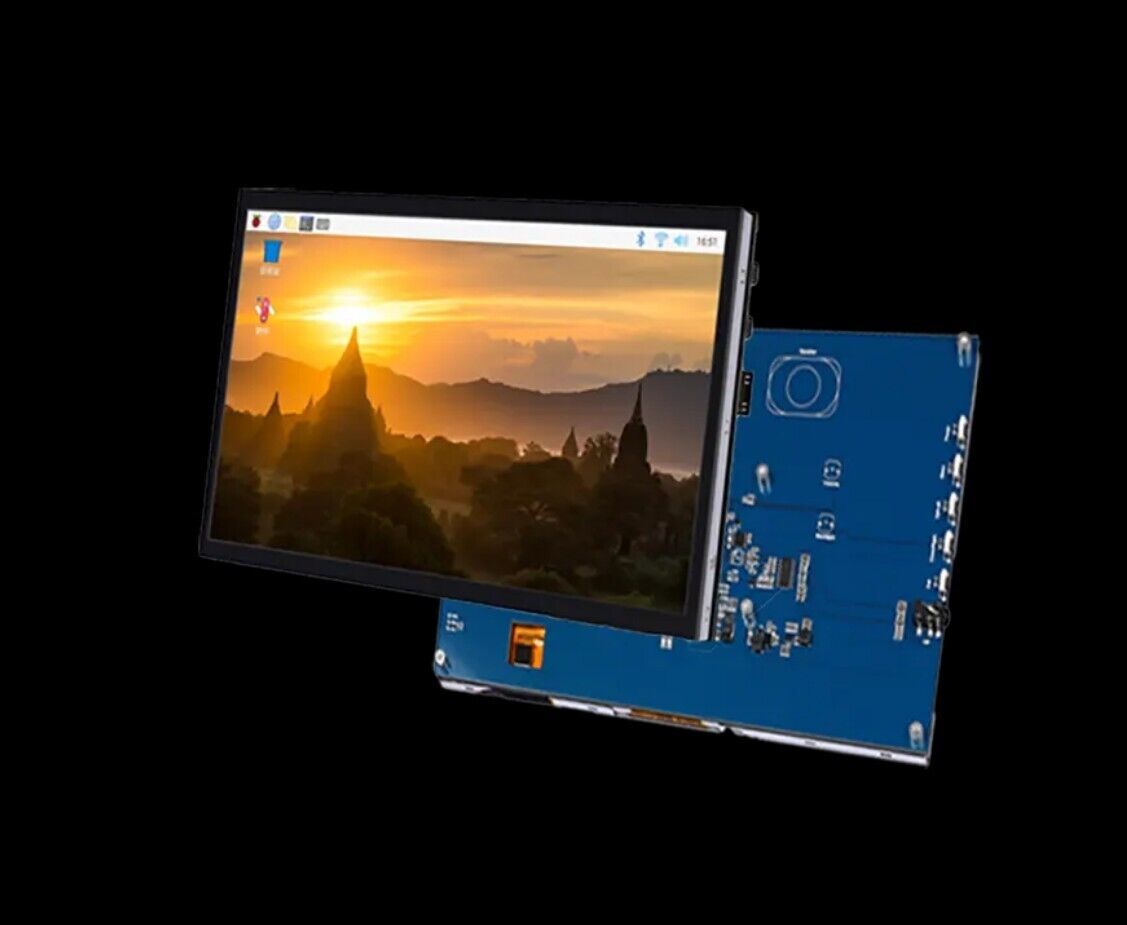 10,1 Zoll IPS RGB HDMI Touchscreen Modul 1024x600 für Raspberry Pi