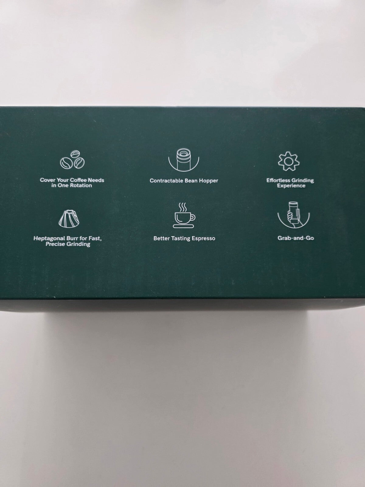 Tragbare Elektrische Kaffeemühle Kegelmahlwerk Tundra Brown
