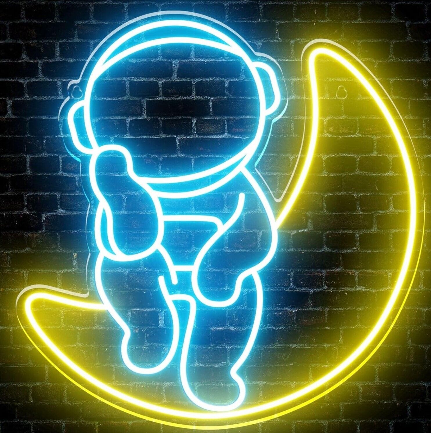 Astronaut Neon Schild, Dimmbar, LED für Gaming & Deko