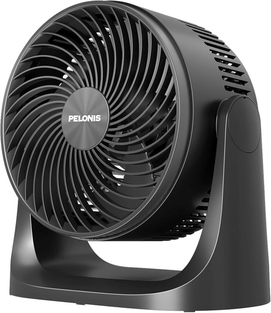 18cm Tischventilator 3 Stufen 100° Neigung Leise Schwarz