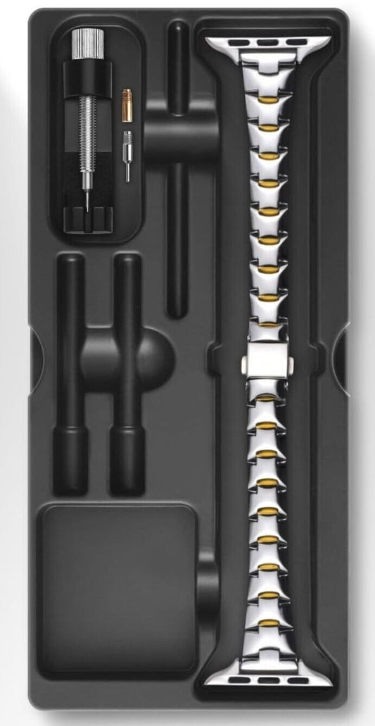 Metall Armband Kompatibel Apple Watch Armband SE 40mm 41mm 38mm für Damen Frauen