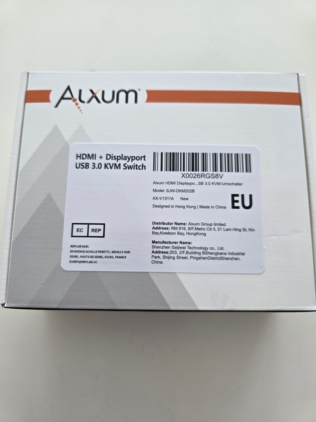 HDMI DP KVM-Switch 4K@60Hz Dual Monitor für 2 PCs USB 3.0