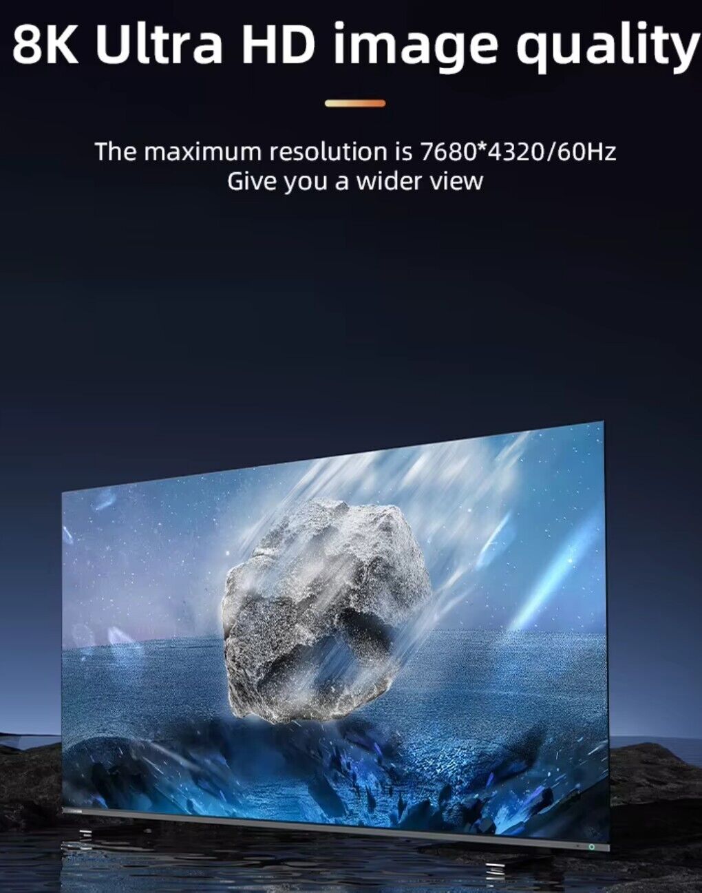 8K@60 Hz 4K@120 Hz KVM Switch 2 Port HDMI 2.1 USB 3.0 2 PCs an 1 Monitor + Kabel