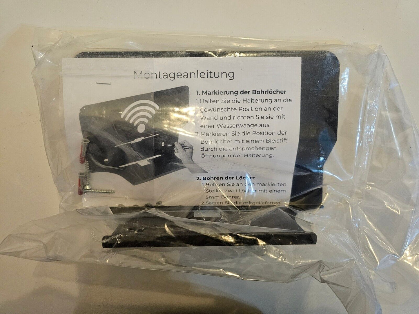 Wandhalterung kompatibel mit Telekom Speedport Smart 4 Router Modem Halter inkl.