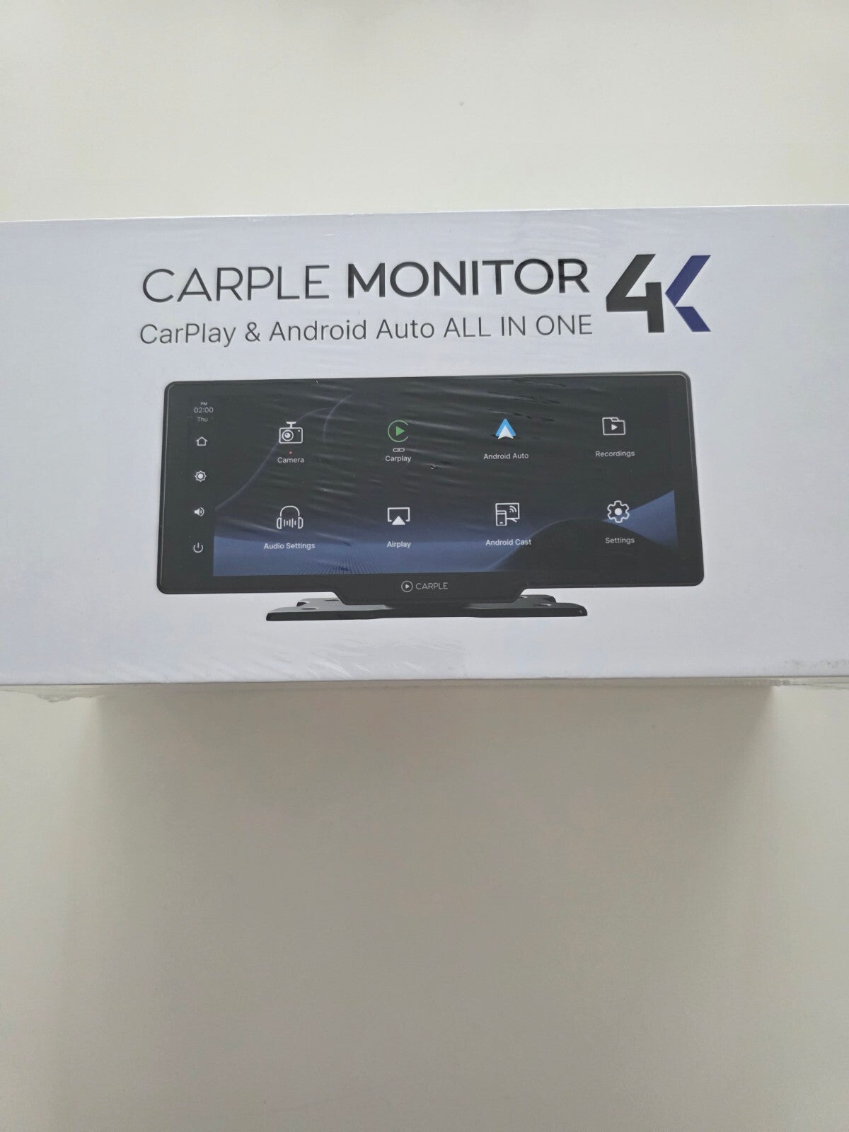 10,26" CarPlay Display 4K Dashcam Android Auto Rückkamera Wireless & Android