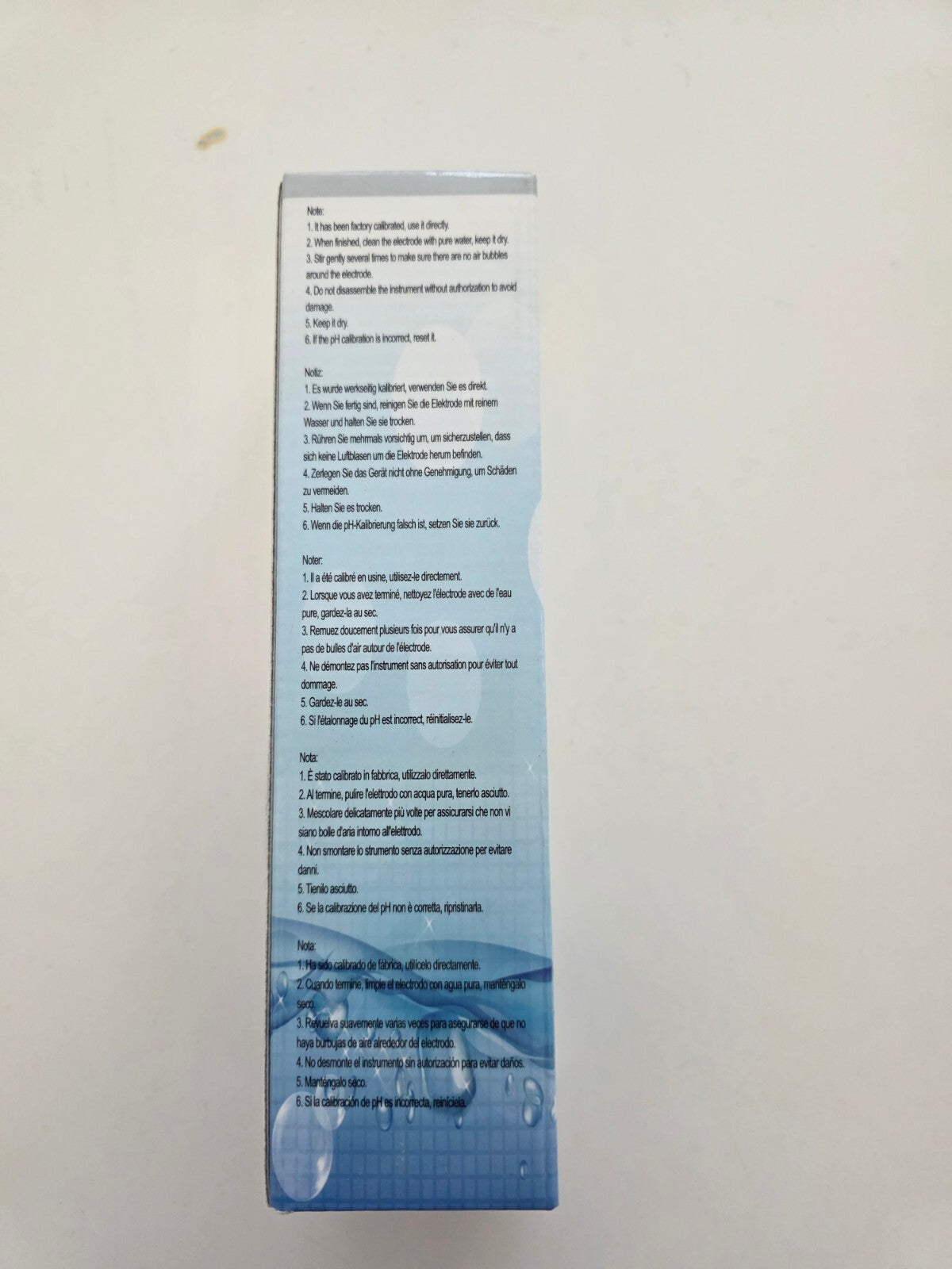 7-in-1 pH Messgerät TDS EC Salz ORP S.G Temp für Pool Aquarium