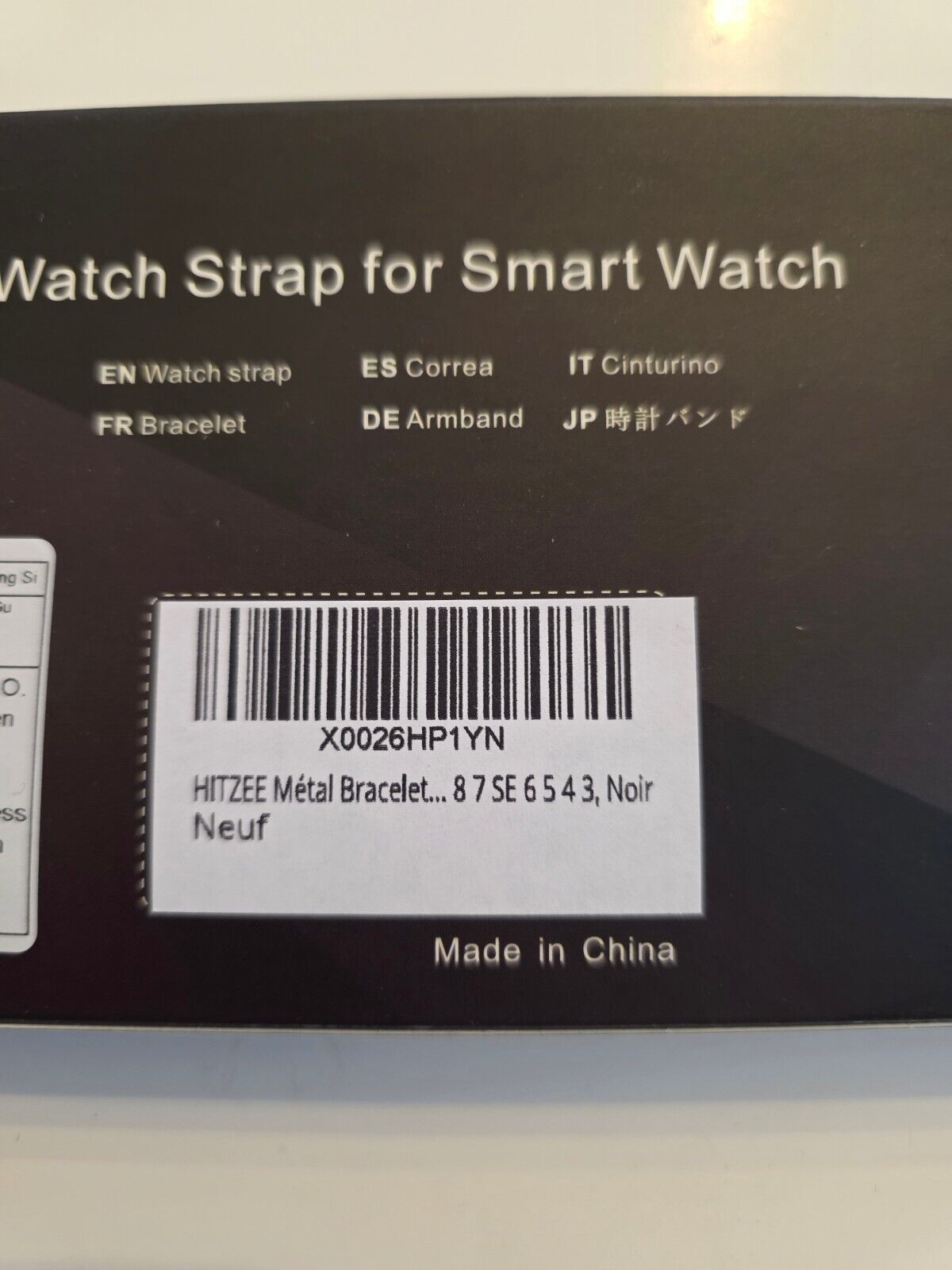 Metall Armband Apple Watch 49/46/45/44/42mm