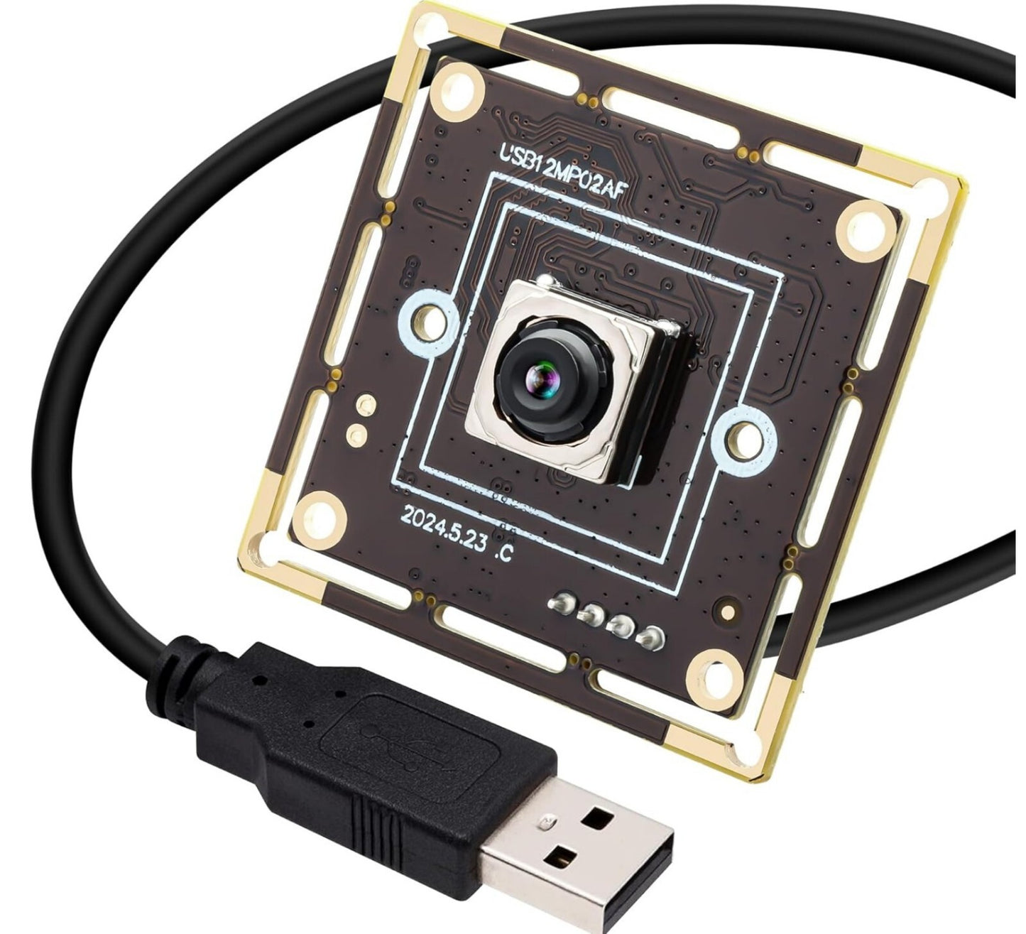USB Kamera 12MP 4K 3000P 15fps Autofokus 65° Raspberry Pi