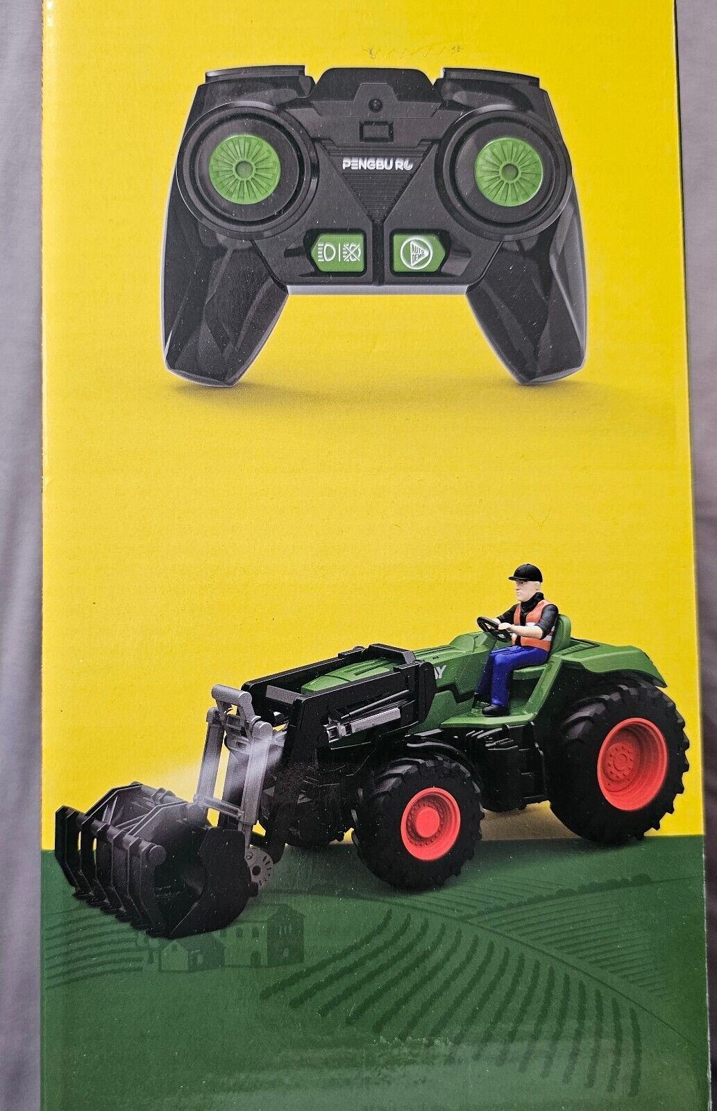 RC Traktor Spielzeug 2.4 GHz Ferngesteuerter Traktor Ferngesteuert Kuh, Schaf un