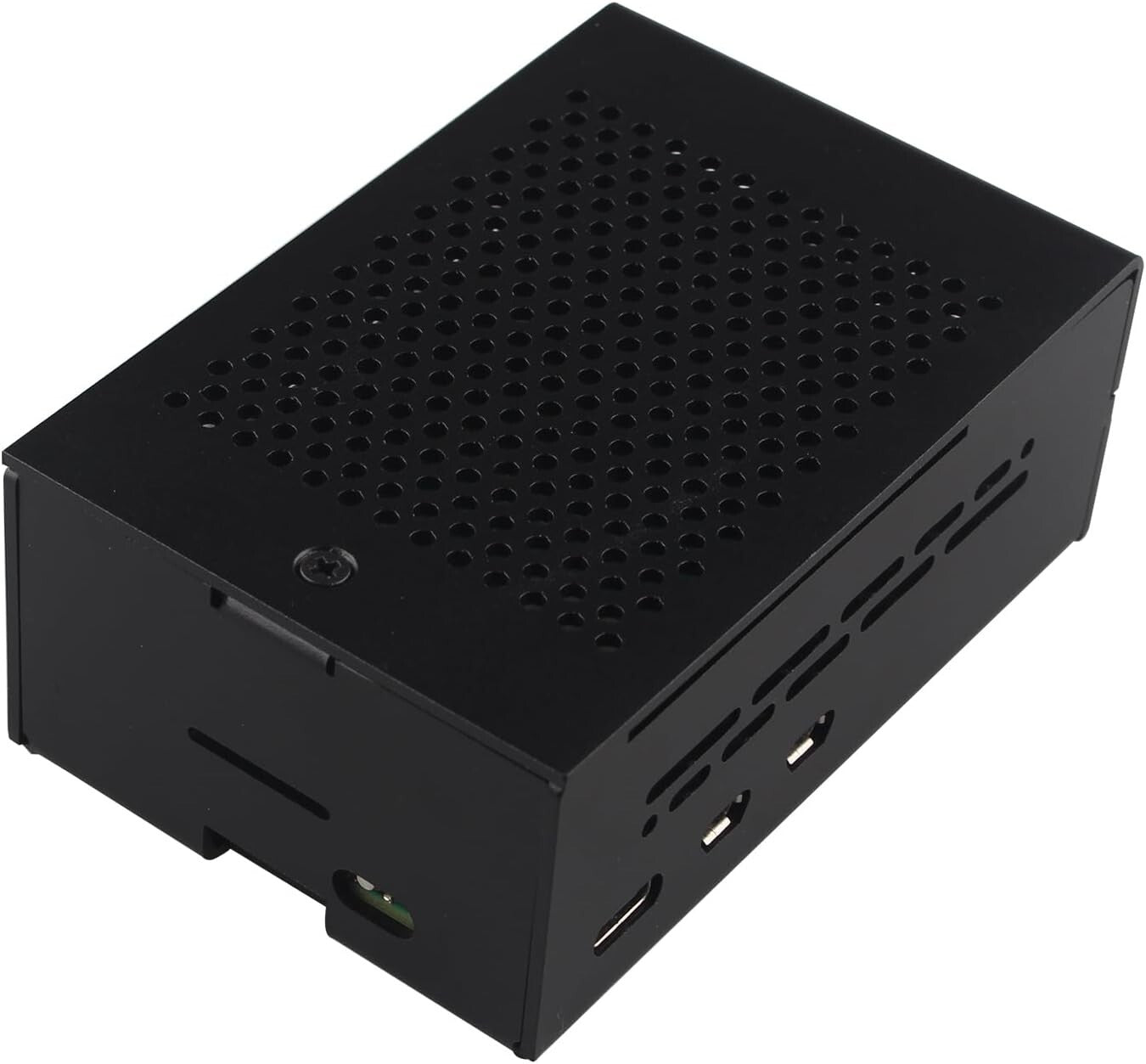 ZC502 Aluminium Gehäuse für Raspberry Pi 5 kompatibel mit PCIe NVMe WiFi7
