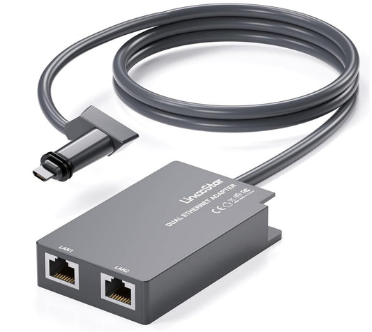 Starlink Gen 2 Ethernet Adapter 2 Ports 1Gbit/s für V2 Satellit