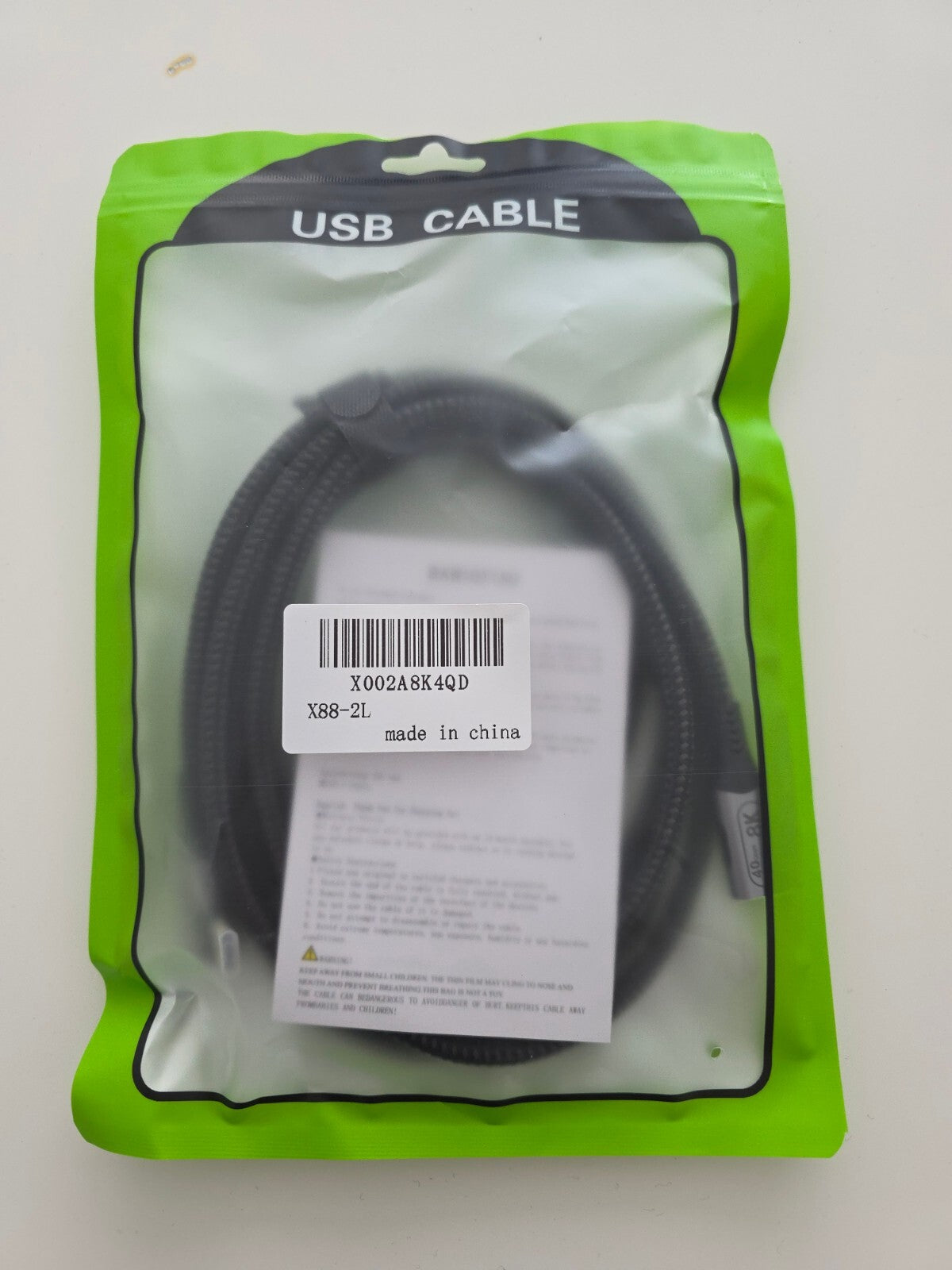 2m USB-C Verlängerungskabel 90° Winkel USB4 40Gbps 240W 8K@60Hz Thunderbolt 4