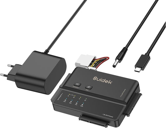 USB 3.0 IDE/SATA Adapter 5Gbps Offline-Klon 2,5"/3,5" HDD/SSD