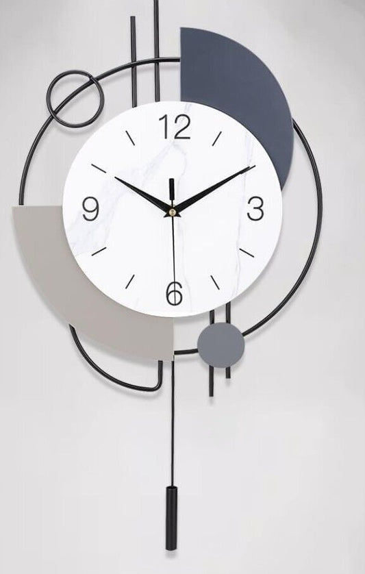 Wanduhr für Wohnzimmerdekoration Große dekorativ batteriebetrieben
