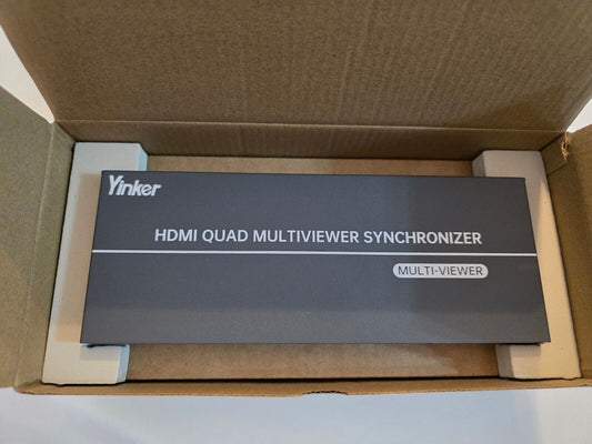 4 Port HDMI KVM Multiviewer, 4x1 Quad Multiviewer Seamless Switcher unterstützt