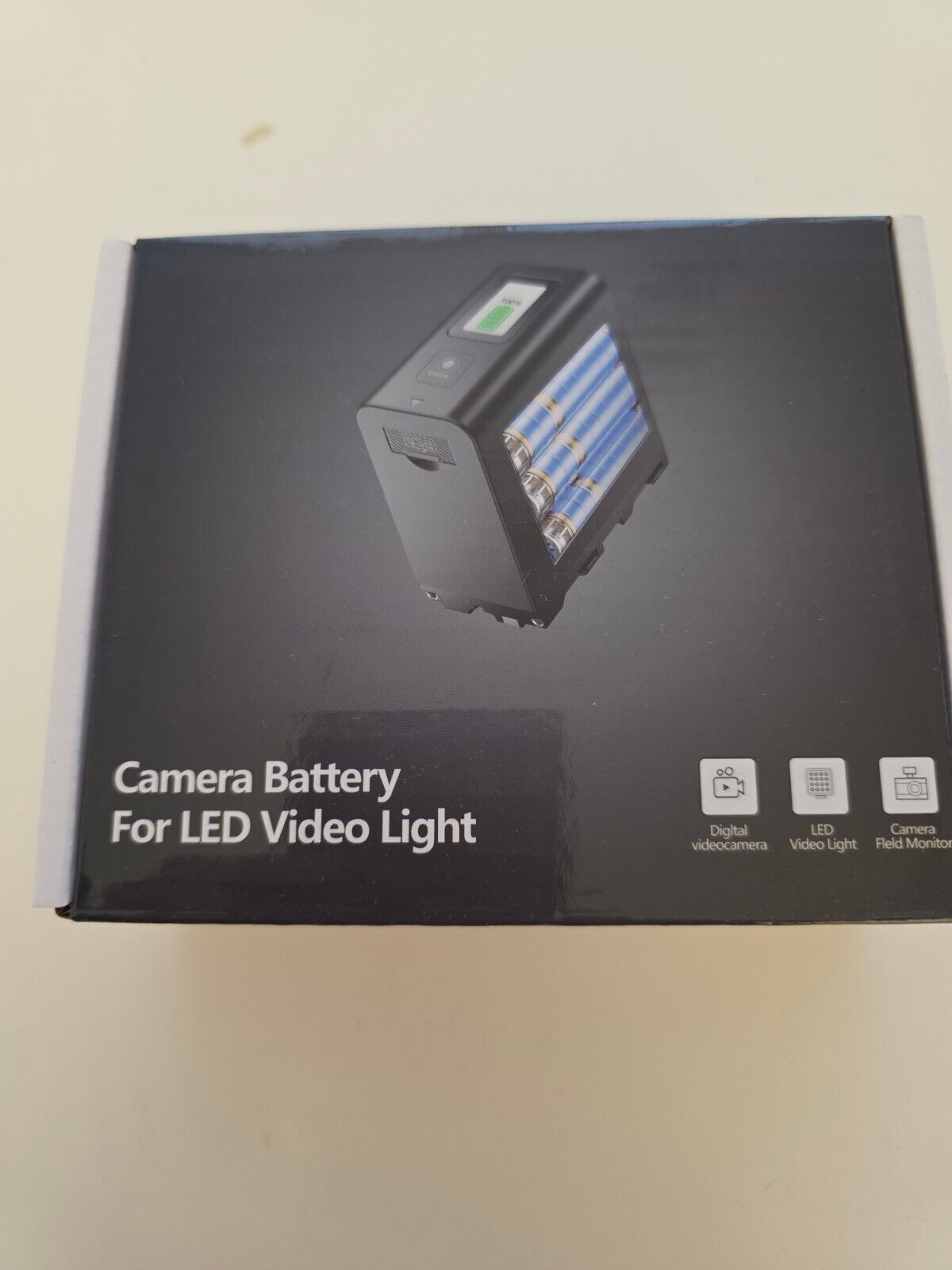 7800mAh Akku für Sony Kameras mit LED & Typ-C
