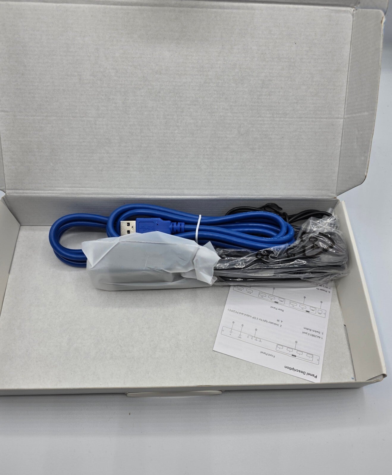 8K Dual DP KVM-Switch 8K@60Hz 4K@120/144Hz 1080P@165Hz 2 PCs 2 Monitore USB 3.0