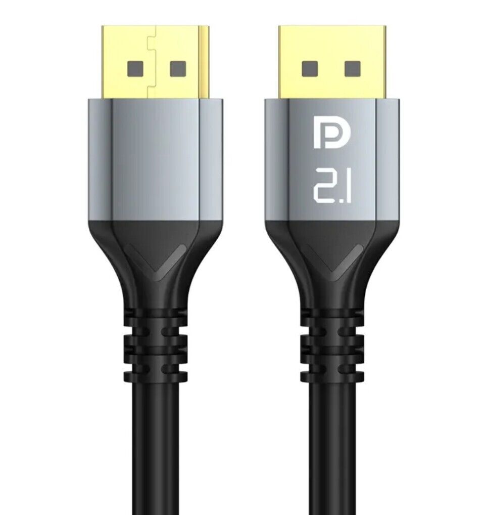 16K Displayport Kabel 2.1 DP 2.1 16K@60Hz 8K@120Hz 4K@240Hz