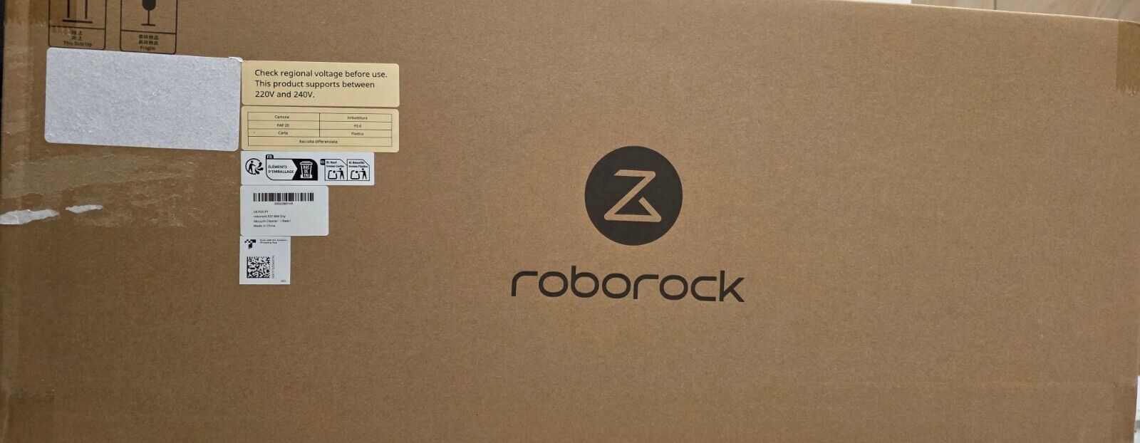 Roborock F25 Nass-Trocken-Staubsauger 20.000 Pa 180° flac