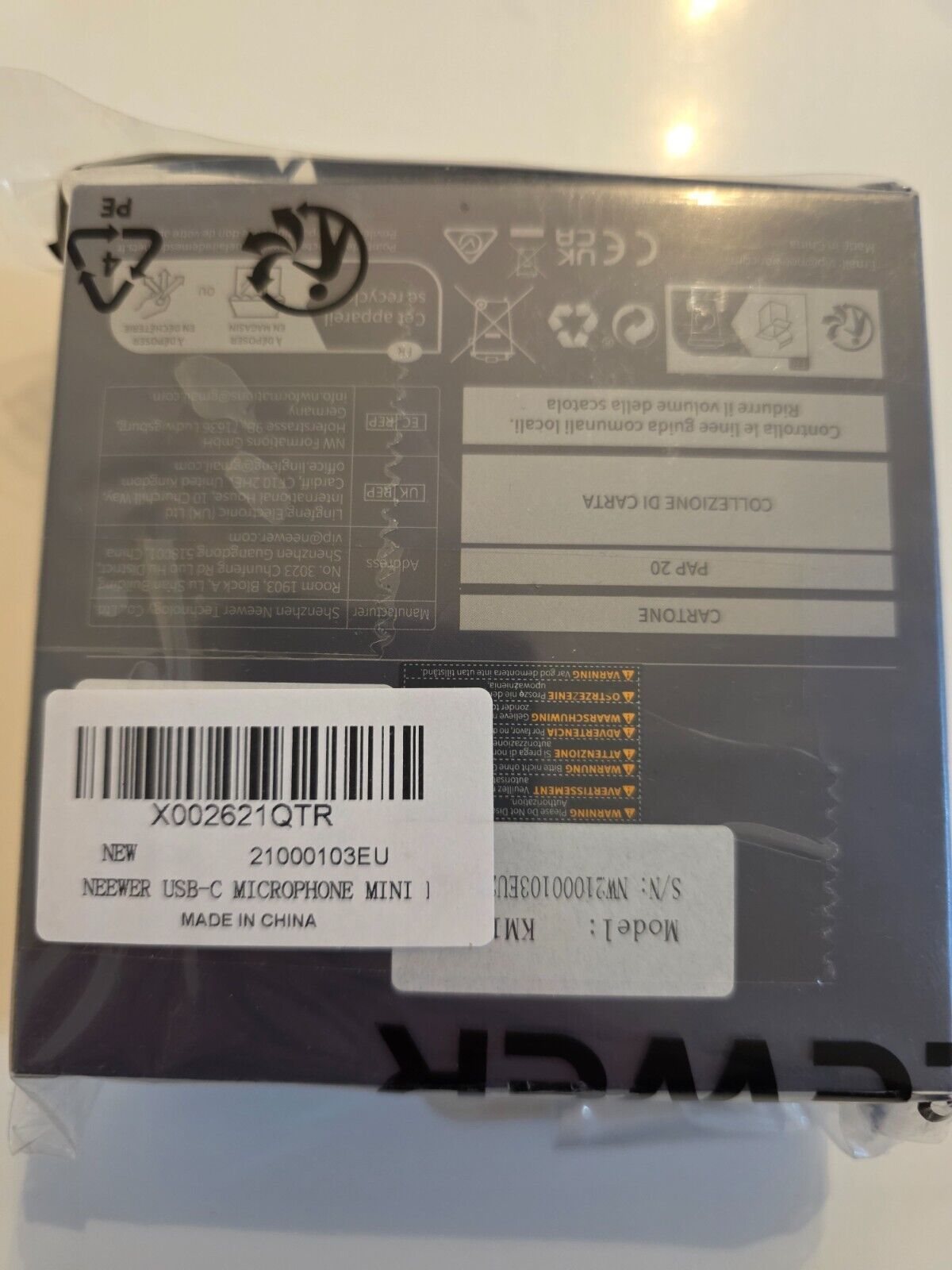 KM17 Pro USB C Mikrofon - Plug & Play für klaren Ton
