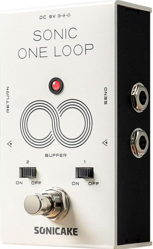 AB line selection Buffer Gitarre Bass Effektpedal Sonic One Loop