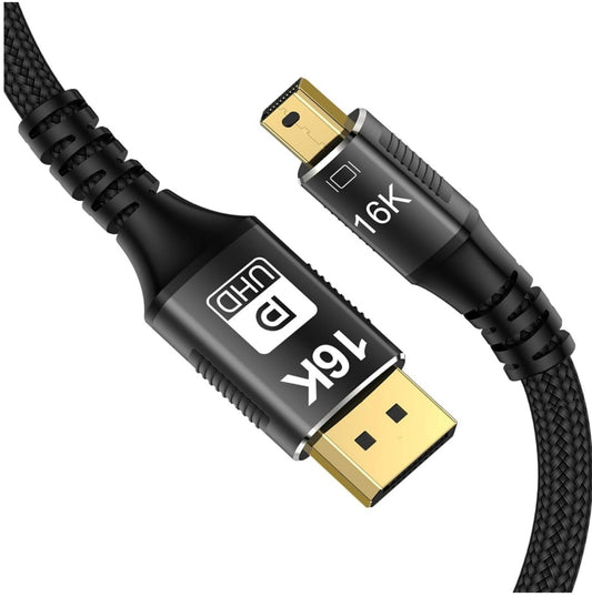 Mini DP zu DP 3m 16K-Kabel  8K@120Hz, 4K@240Hz