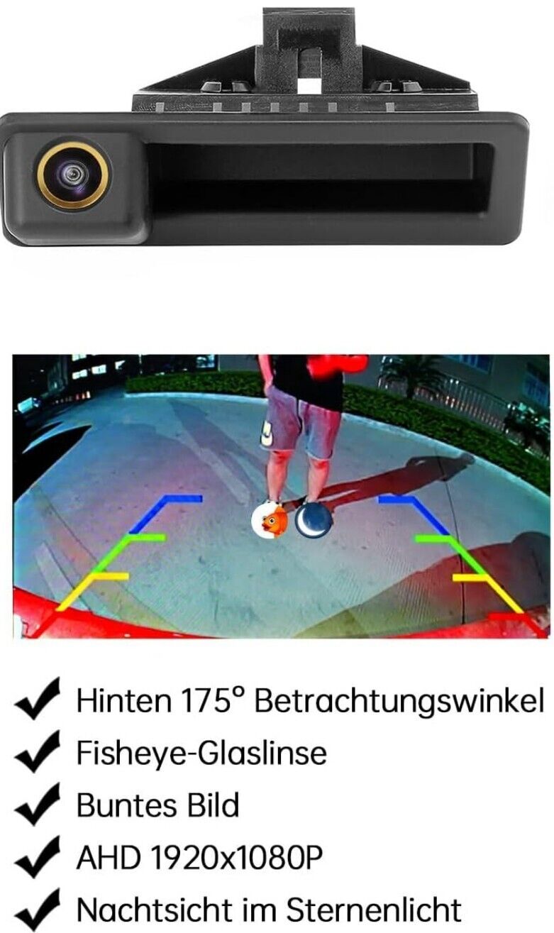 AHD 1080P Rückfahrkamera BMW 3er 5er X6 E39 E60 E90