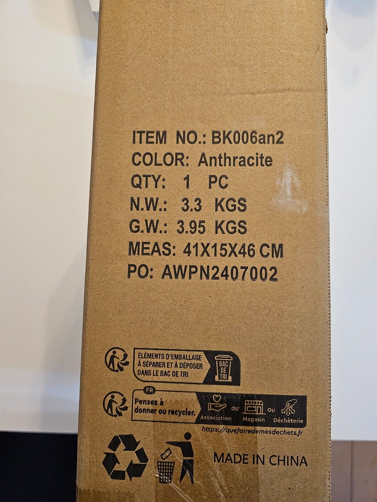 Briefkasten mit Zeitungsfach Sichtfenstern, Postkasten mit Namensschild personal