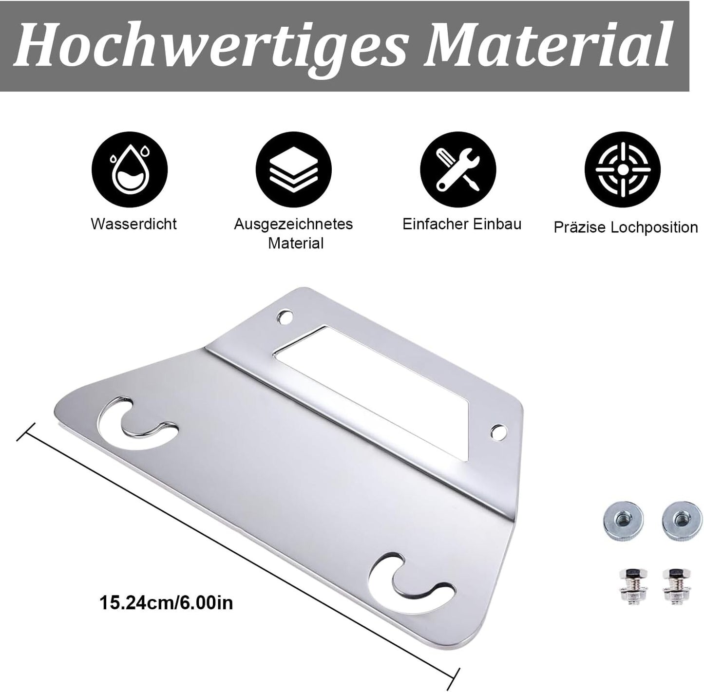 Starlink Mini V4 RV-Dachhalterung 22-28mm Metall Silber