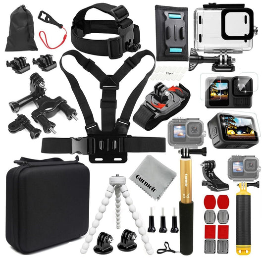 Actionkamera Zubehörset DT16 für GoPro Hero 13 12 11 10 9 Black