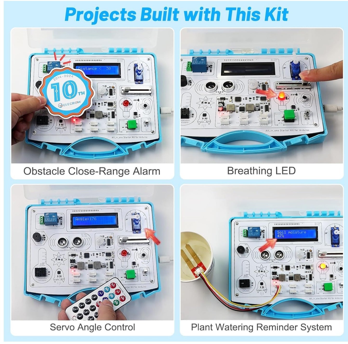 All-in-One Arduino Starter Kit mit 15 Sensoren & 21 Lektionen