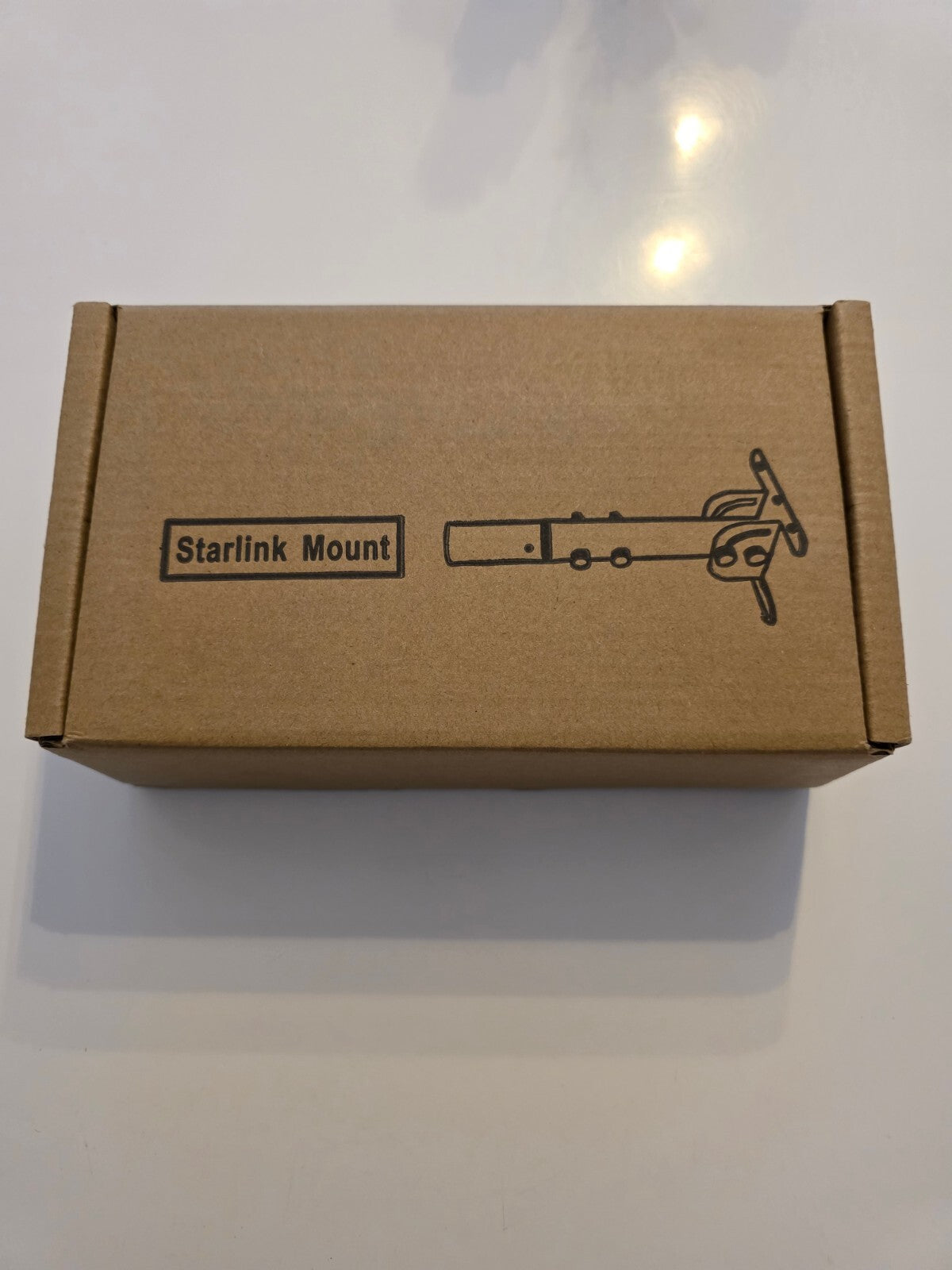 Starlink V2 Dachhalterung Pole Mount Adapter Schwarz