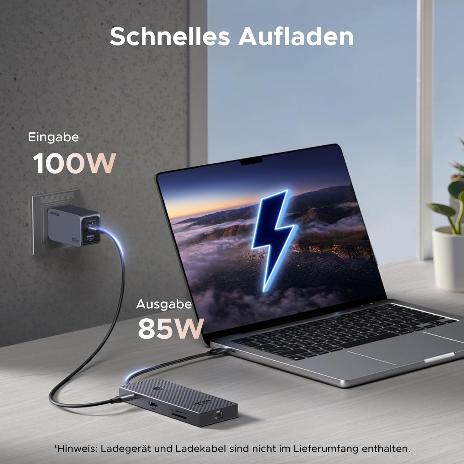 Revodok Pro 9-in-1 USB-C Hub 10Gbps 4K@60Hz HDMI Ethernet PD 100W SD/TF