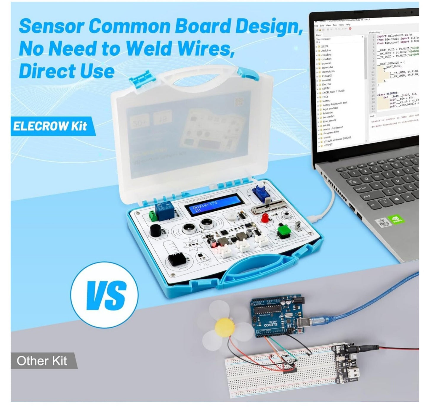 All-in-One Arduino Starter Kit mit 15 Sensoren & 21 Lektionen