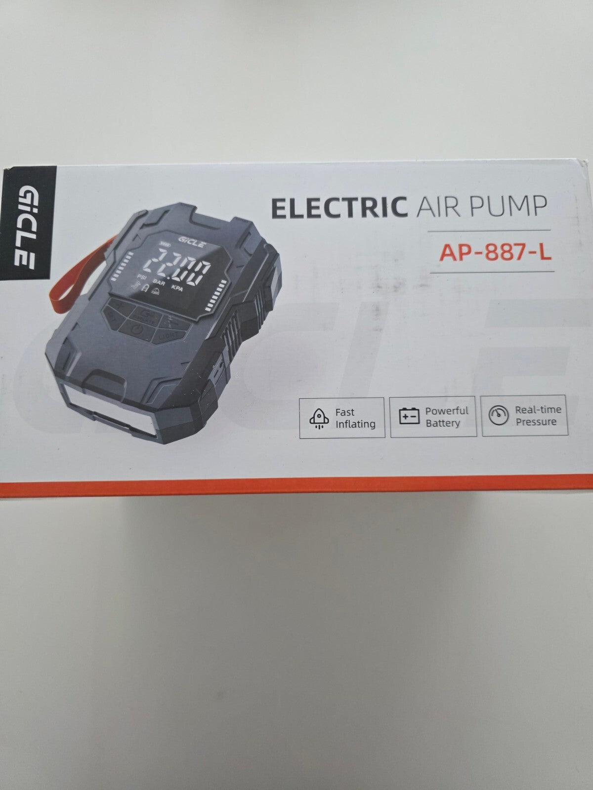 Elektrische SUP Pumpe 22PSI Akku 12V Auto-Off für Paddleboard Kajak