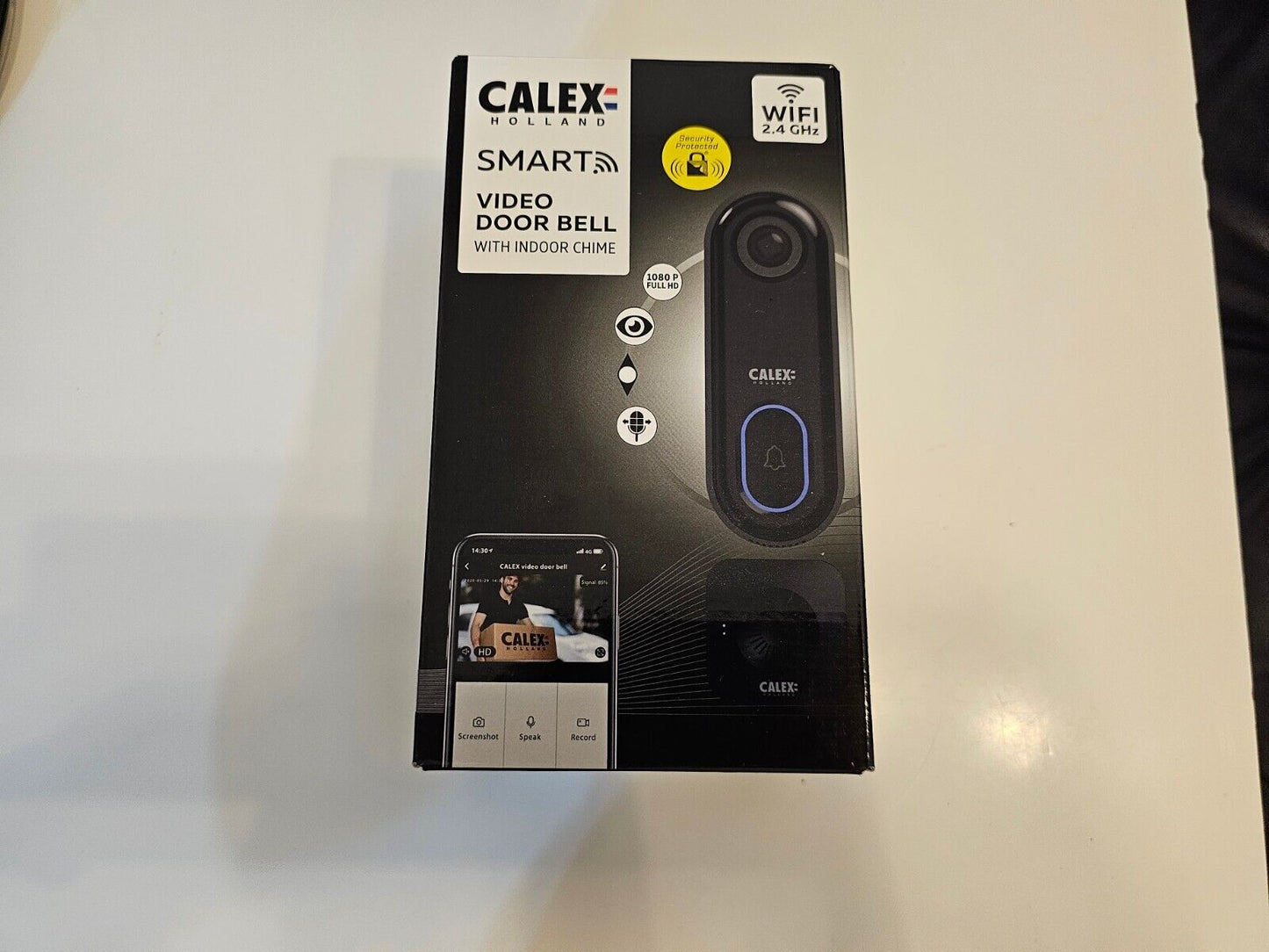 Smart Video Türklingel mit Kamera, Zwei-Wege-Audio, 1080P HD-Video, App-Be