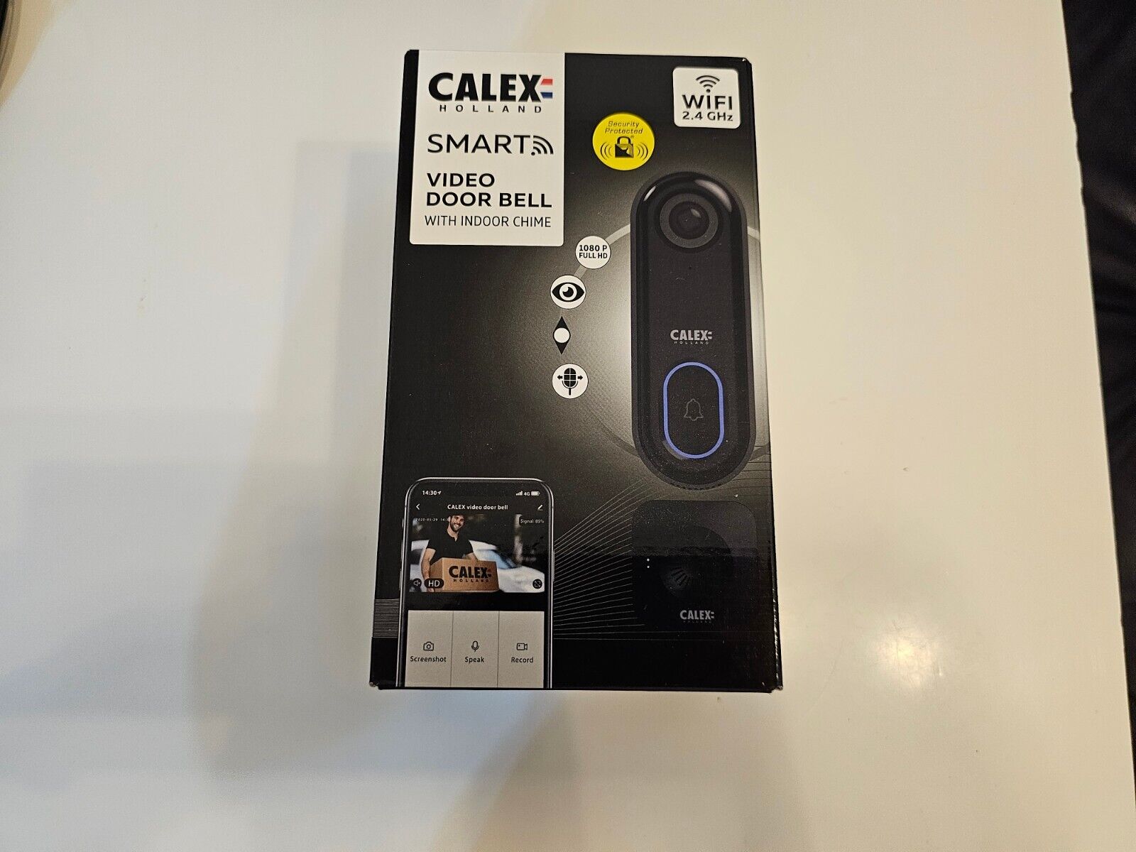 Smart Video Türklingel mit Kamera, Zwei-Wege-Audio, 1080P HD-Video, App-Be