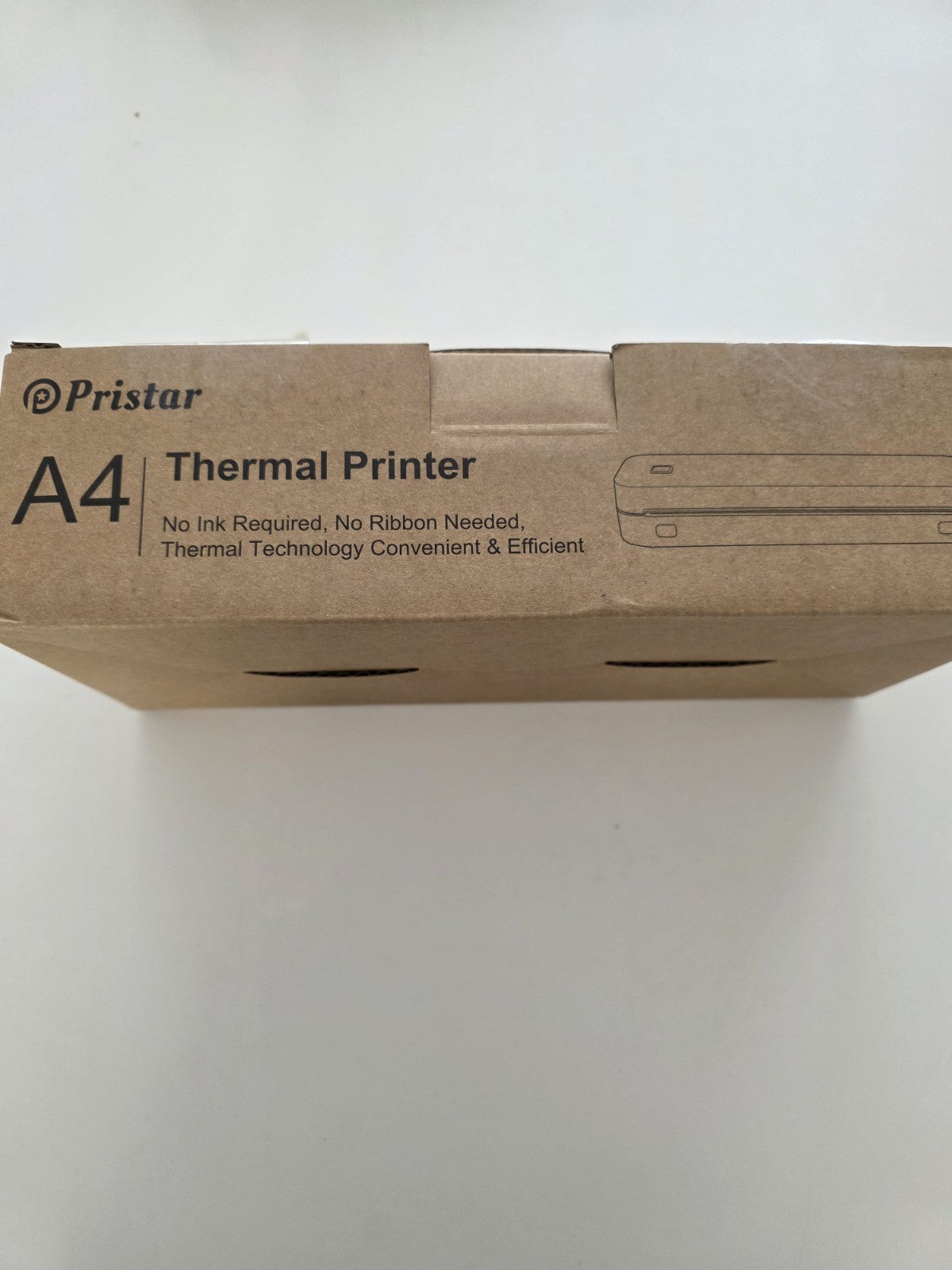 D210 A4 Thermodrucker Bluetooth Schwarz für iOS/Android