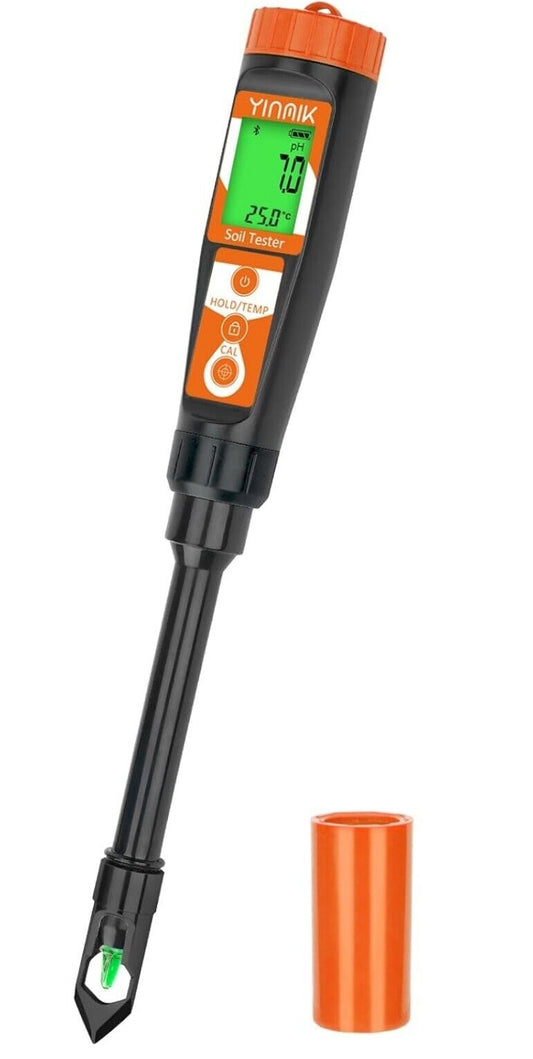 Digitales pH Messgerät Erde & Wasser Boden Tester 11 Zoll